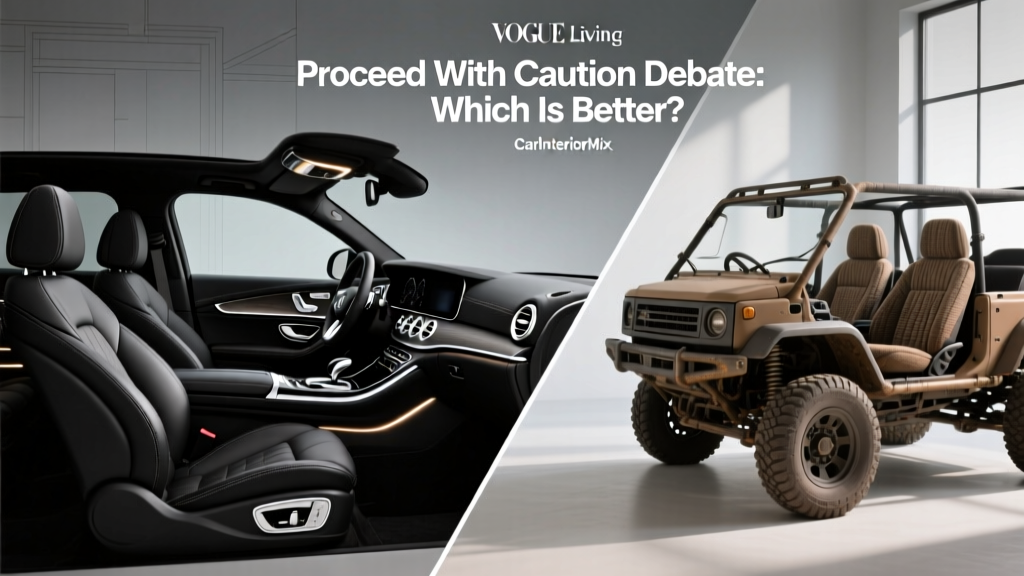 Car Interior Debate: Which Is Better? (2026)