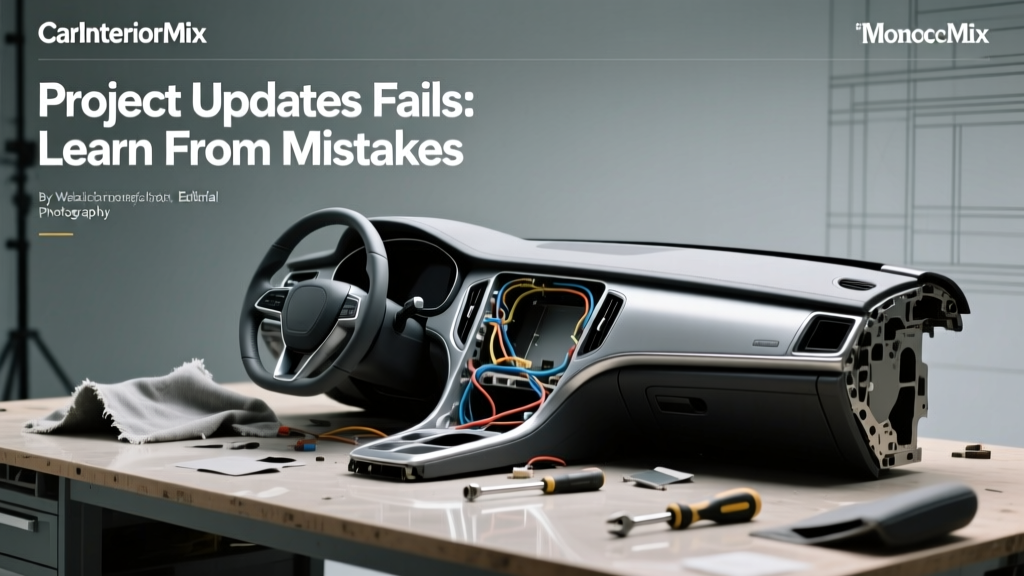 Project Updates Fails: Learn From Mistakes - CarInteriorMix