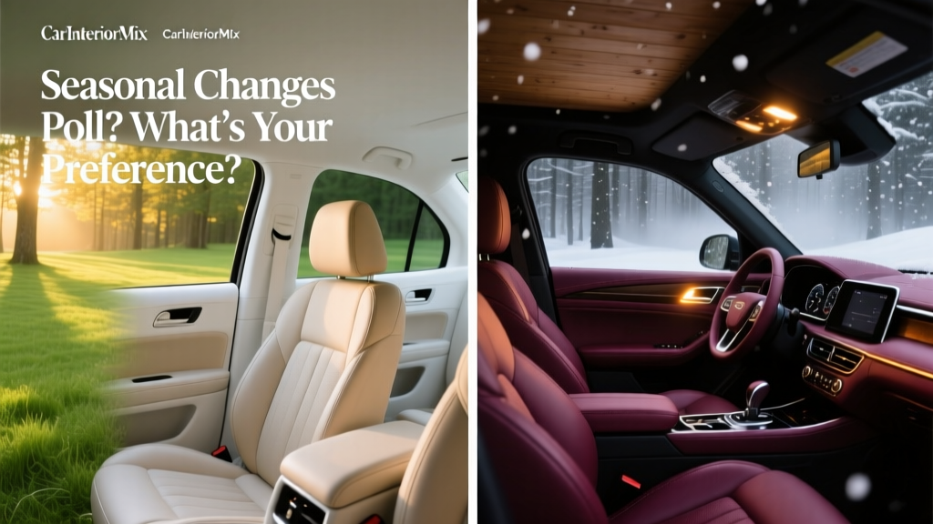 Seasonal Car Interior Poll: What’s Your Preference? (2026)