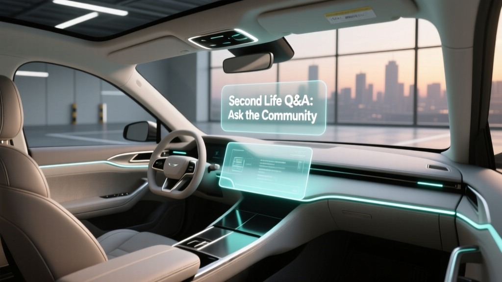 Second Life Q&A: Ask the Community - CarInteriorMix