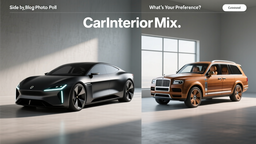 Side-by-Side Car Interior Photos Poll (2026)