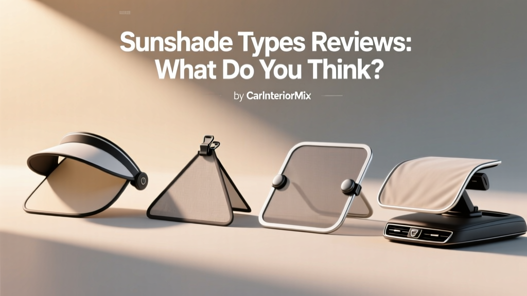 Sunshade Types Reviews: What Do You Think? - CarInteriorMix