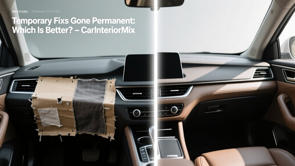 Temporary Fixes Gone Permanent: Which Is Better? (2026)