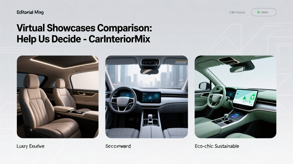 Virtual Showcases Comparison: CarInteriorMix (2026)