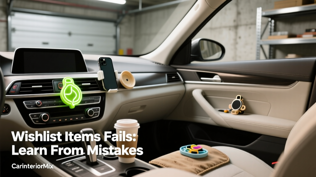 Wishlist Items Fails: Learn From Mistakes - CarInteriorMix