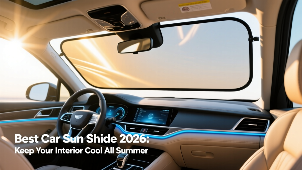 Best Car Sun Shade 2026: Keep Your Interior Cool All Summer