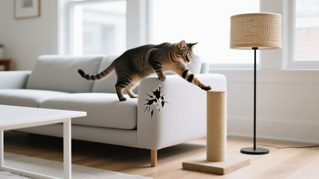 Stop the Furniture Damage: Practical Solutions for Cat Scratching Behavior