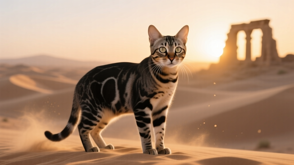 Arabian Mau: Desert-Adapted Middle Eastern Cat