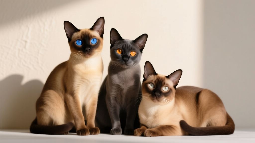 Asian Shorthair: Burmese Family Diversity