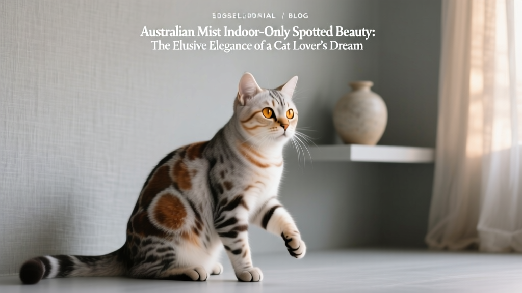 Australian Mist: Indoor-Only Spotted Beauty