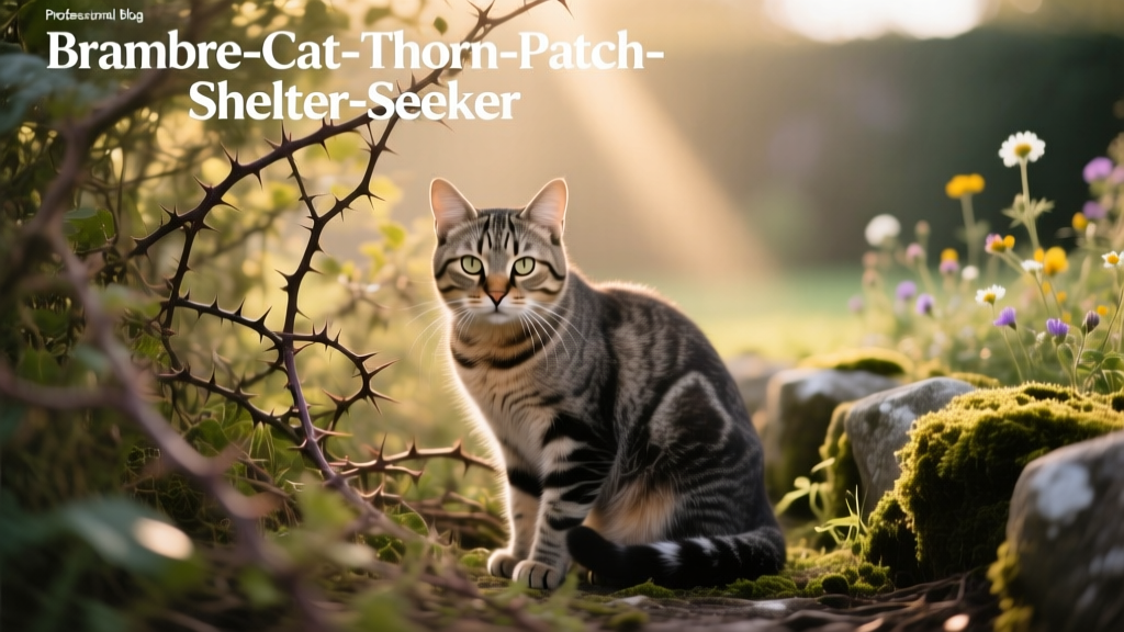Bramble Cat: Thorn-Patch Shelter Seeker