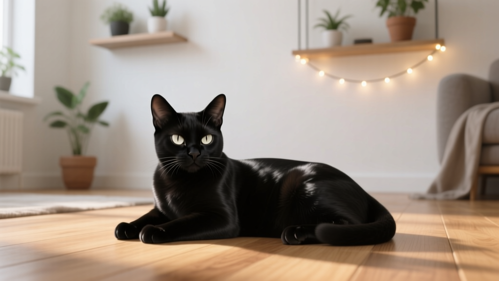 Bombay Cat: Mini Black Panther at Home