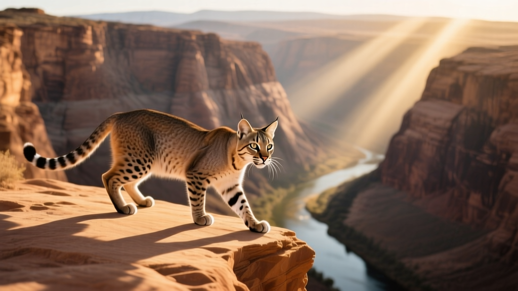 Canyon Cat: Gorge-Adapted Agile Breed