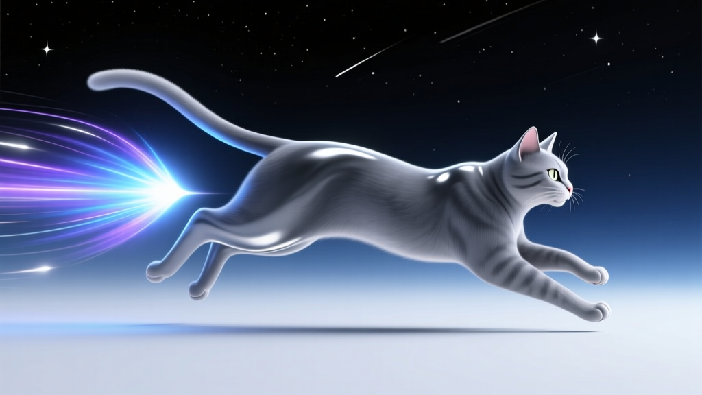 Comet Cat: Streaked-Tail Speed Breed