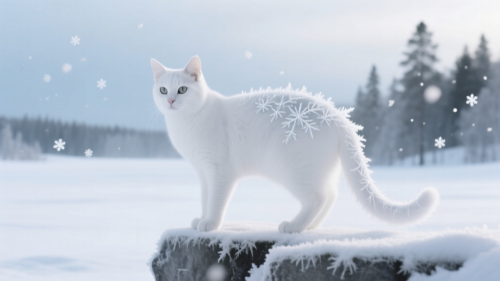 Frost Cat: Cold-Climate White Coat Lines