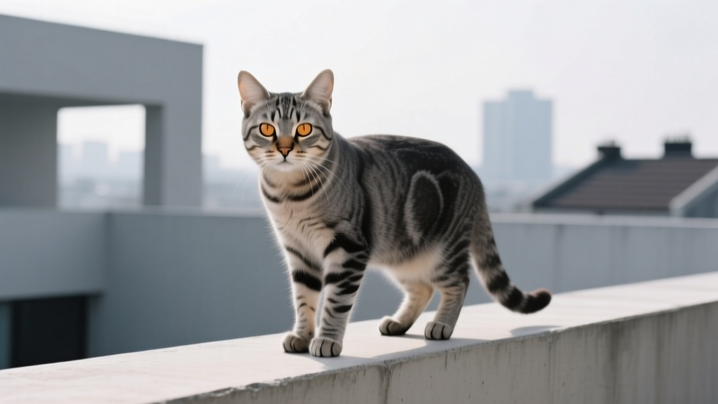 Flint Cat: Tough-Resilient Breed Character