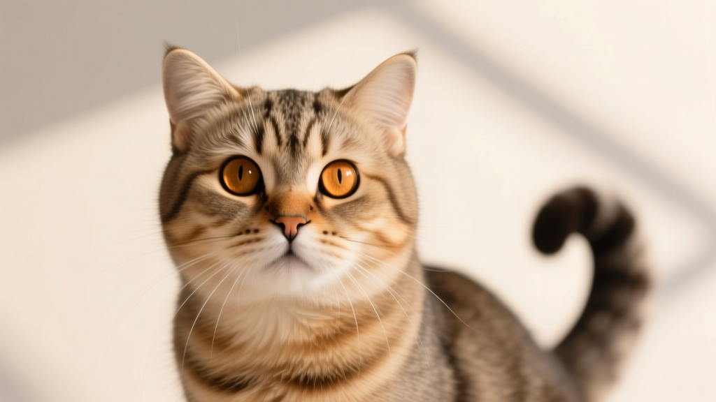 Highlander Cat: Curled Ears and Bobbed Tail