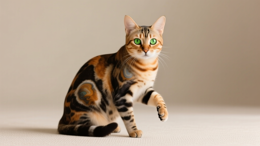 Jasper Cat: Spotted-Stone Pattern Breed