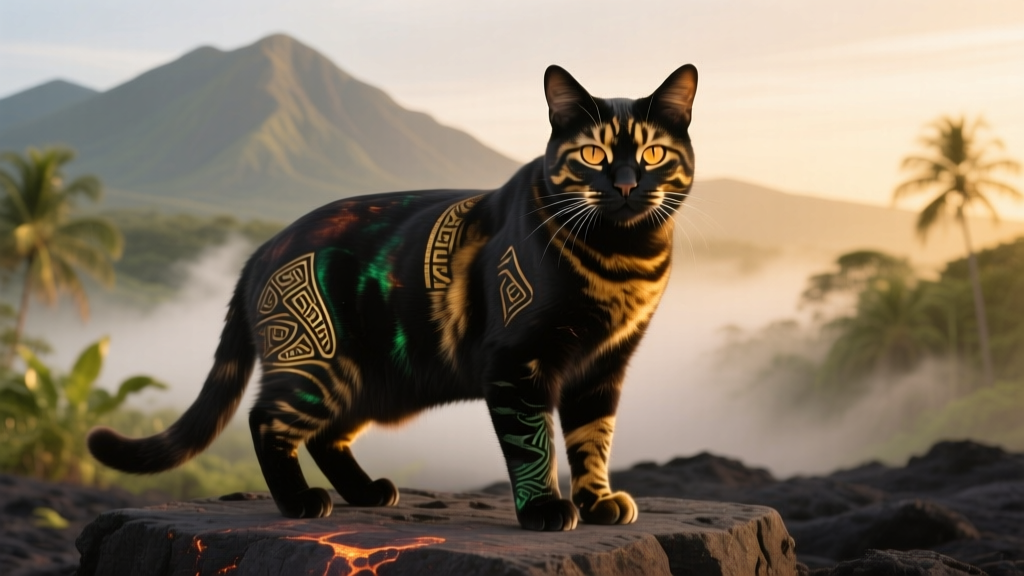Koa Cat: Hawaiian Warrior Breed Spirit