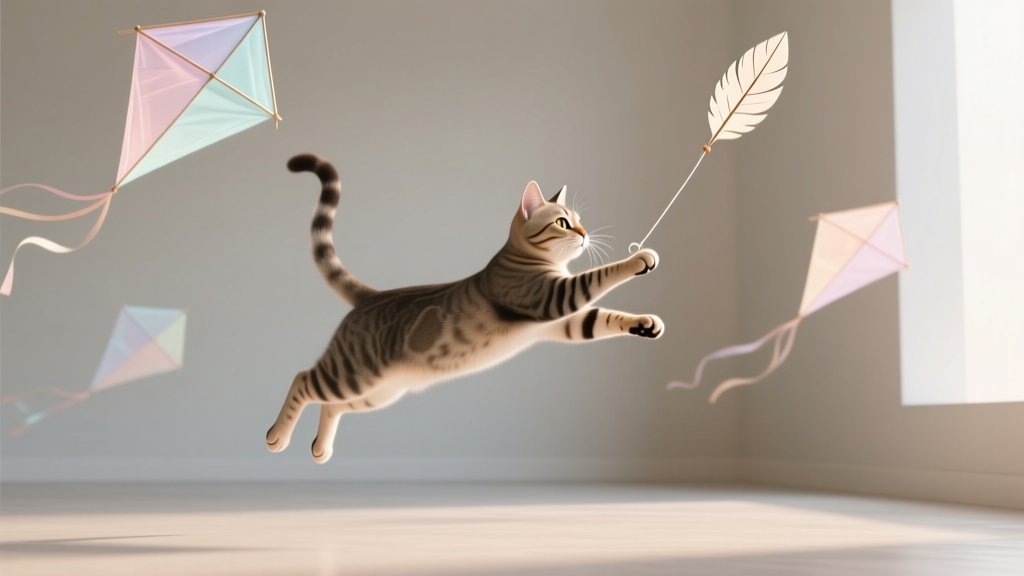 Kite Cat: Aerial-Play Loving Breed Type