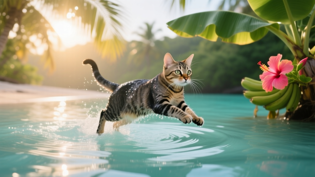 Lagoon Cat: Tropical Water-Loving Breed