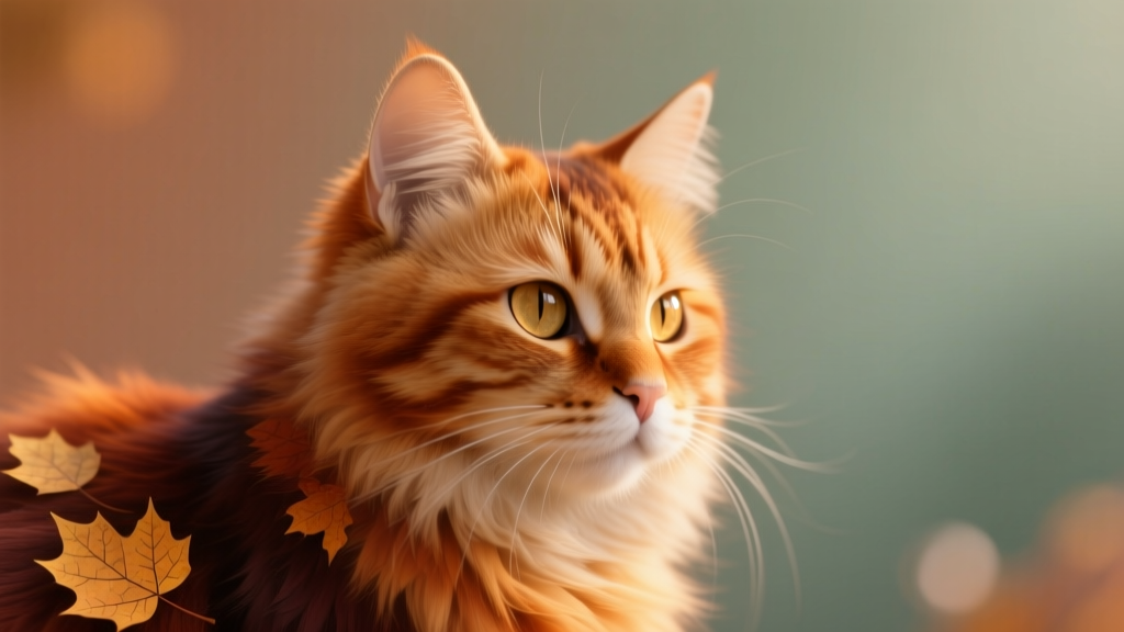 Leaf Cat: Autumn-Color Coat Breeding