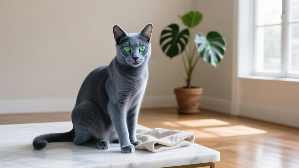 Nebelung: Blue-Coated Russian Blue Cousin