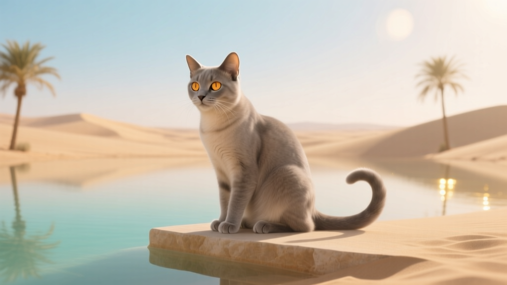 Oasis Cat: Desert-Oasis Inspired Breed