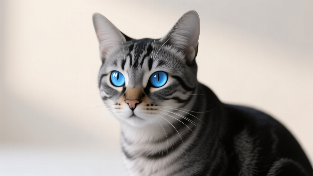 Ojos Azules: Blue-Eyed Non-White Cat
