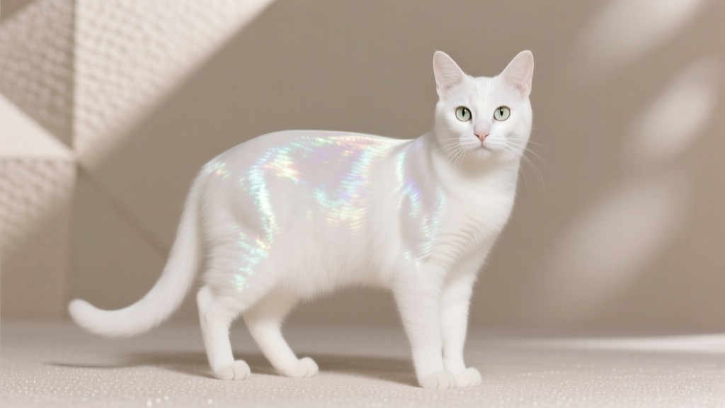 Pearl Cat: Lustrous White Coat Selection