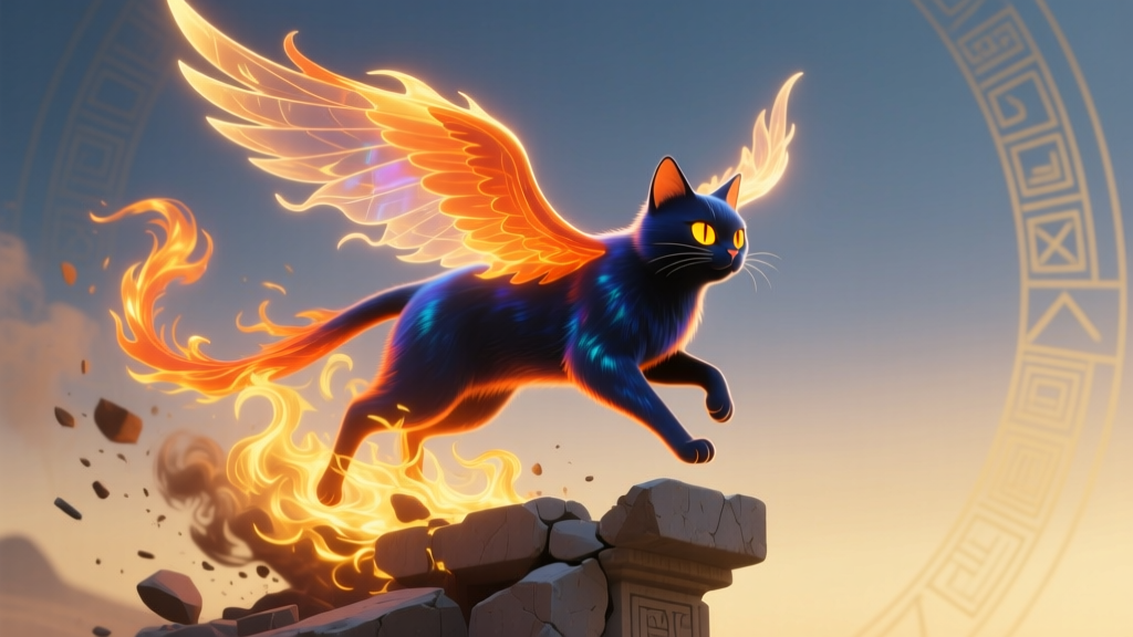 Phoenix Cat: Rebirth-Story Resilient Breed