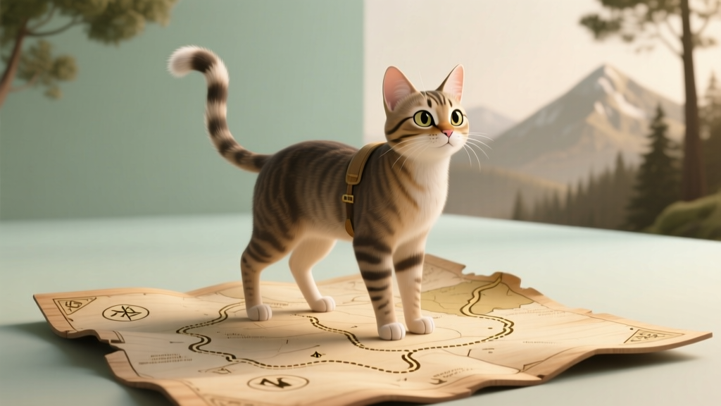 Quest Cat: Adventure-Loving Explorer Breed