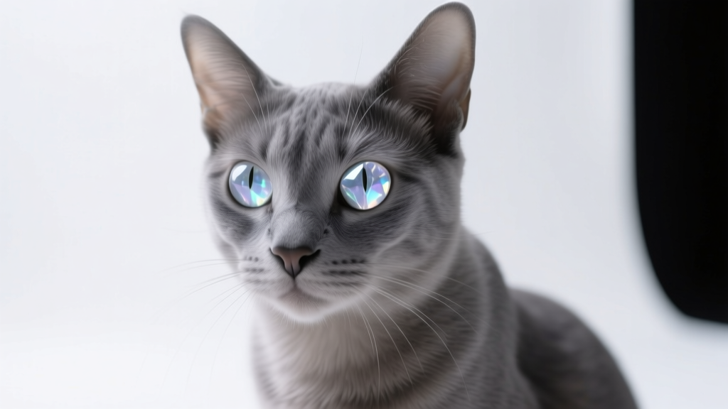Quartz Cat: Crystal-Eye Mutation Breed