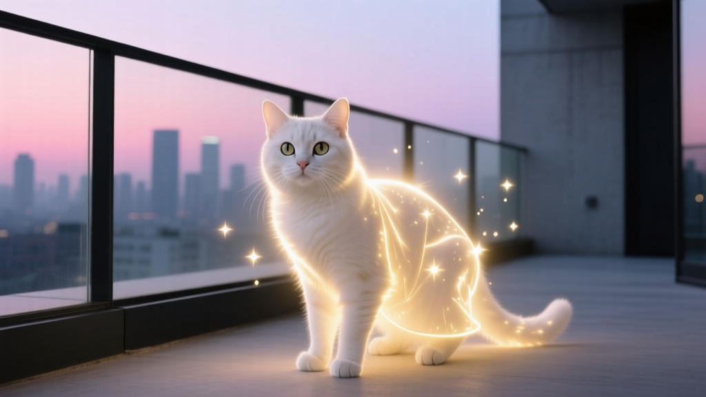 Radiant Cat: Glow-Coat Luminous Type