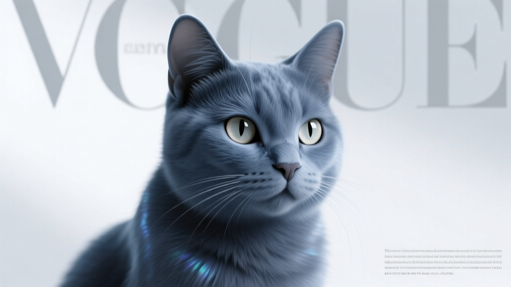 Slate Cat: Gray-Blue Coat Selection