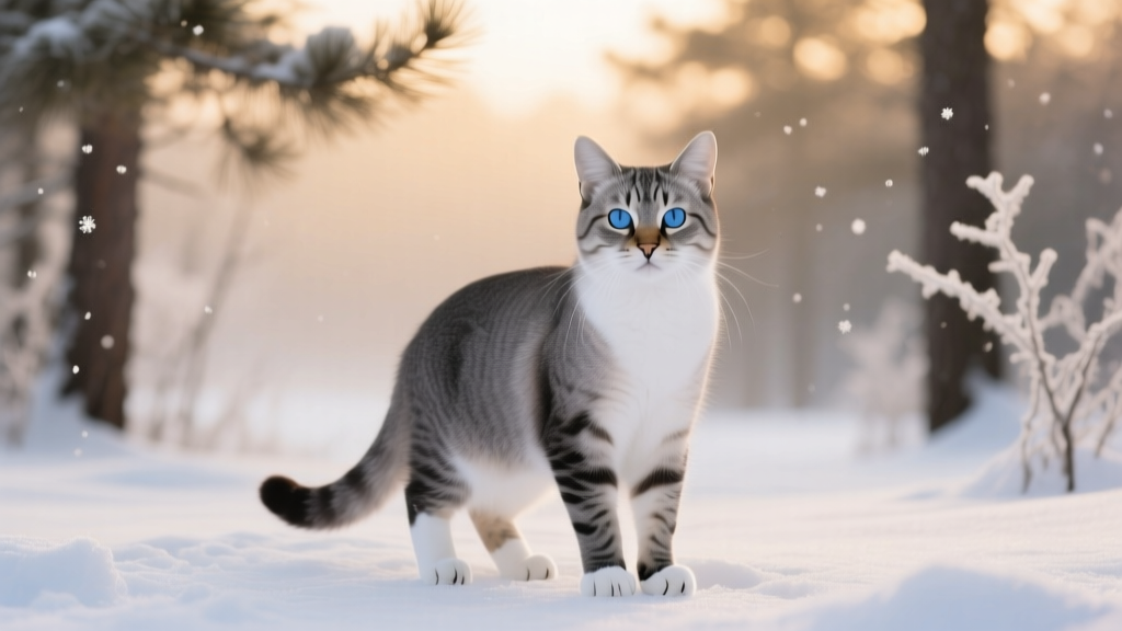 Snowshoe Cat: Rare White-Mitted Beauty