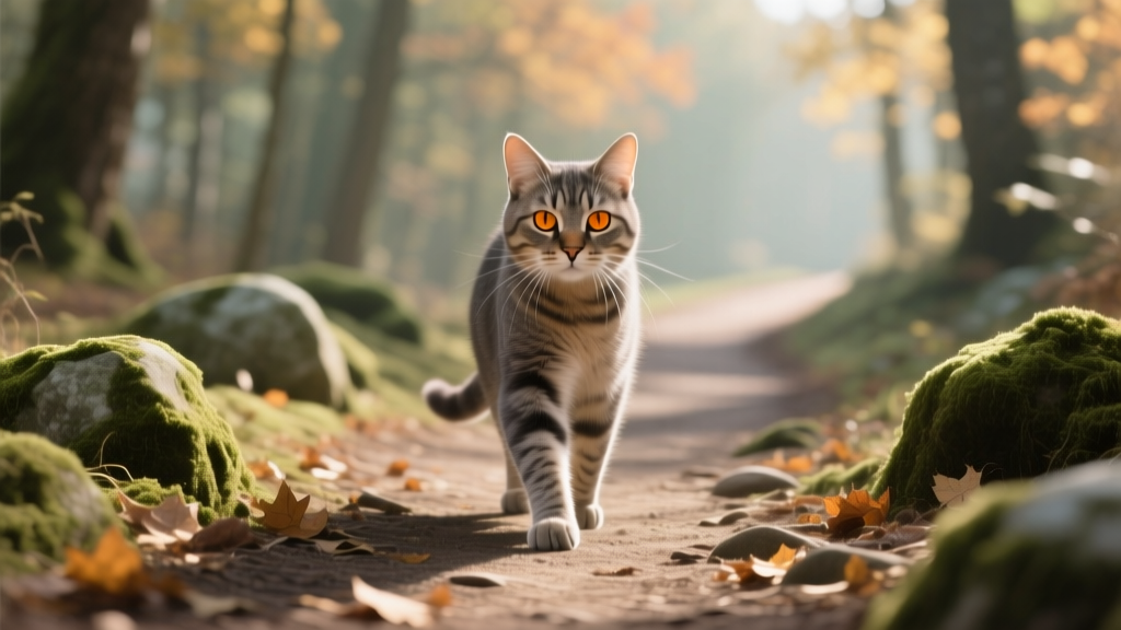 Trail Cat: Path-Following Loyal Breed