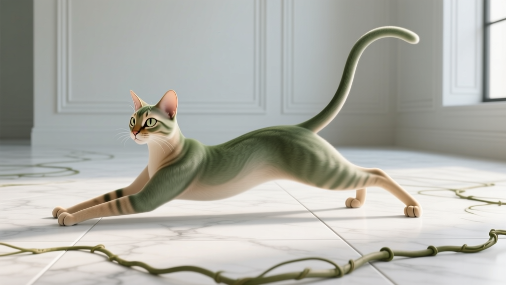 Vine Cat: Flexible Agile Body Breed Type