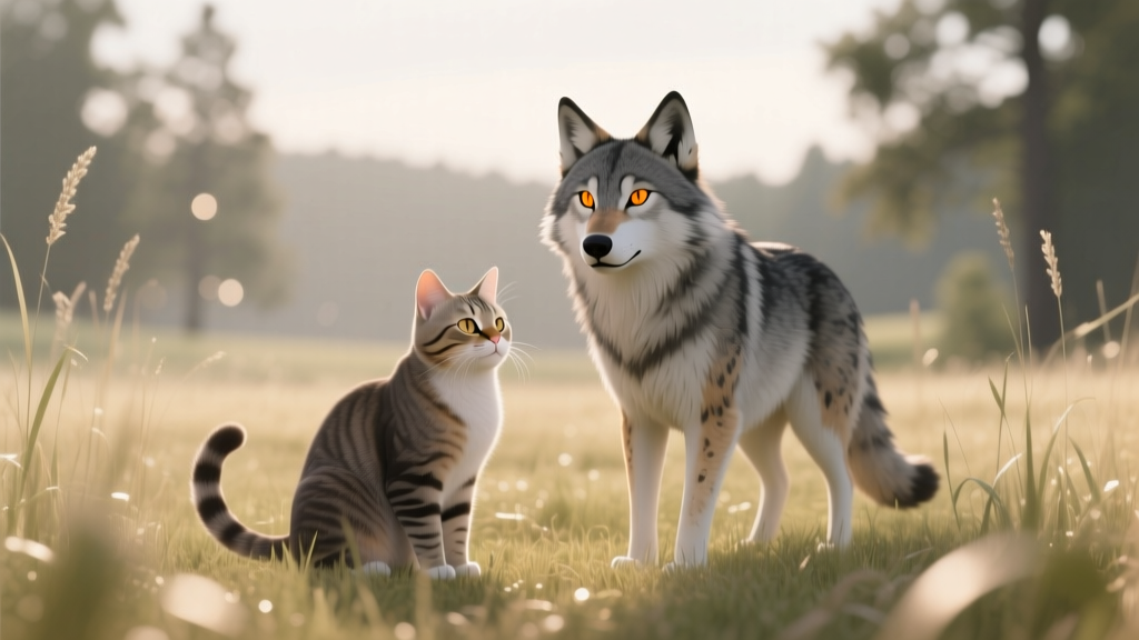 Wolf Cat: Pack-Bonding Domestic Breed