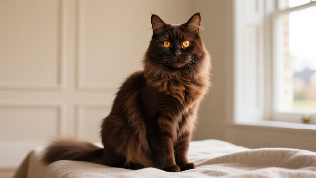 York Chocolate: American Farm-Bred Longhair