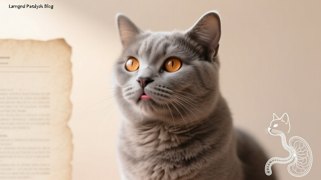 Cat Laryngeal Paralysis: Voice Change and Breathing Difficulty