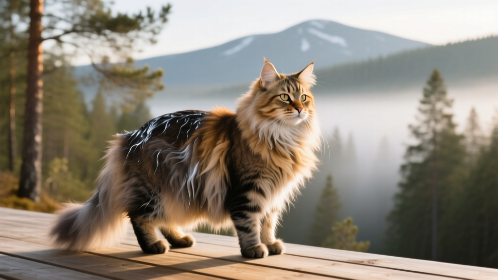 Norwegian Forest Cat Care: Coat, Temperament & History