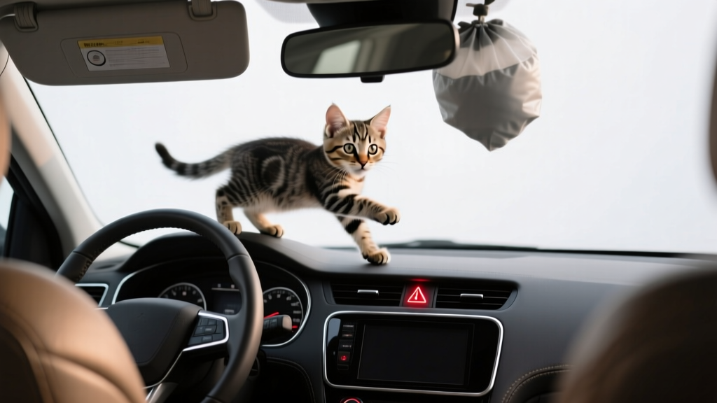 Where Is the Car Kitt Dangers? 7 Hidden Risks Every New Kitten Owner Overlooks — From Airbag Deployment to Dashboard Perching That Could End in Emergency Vet Visits