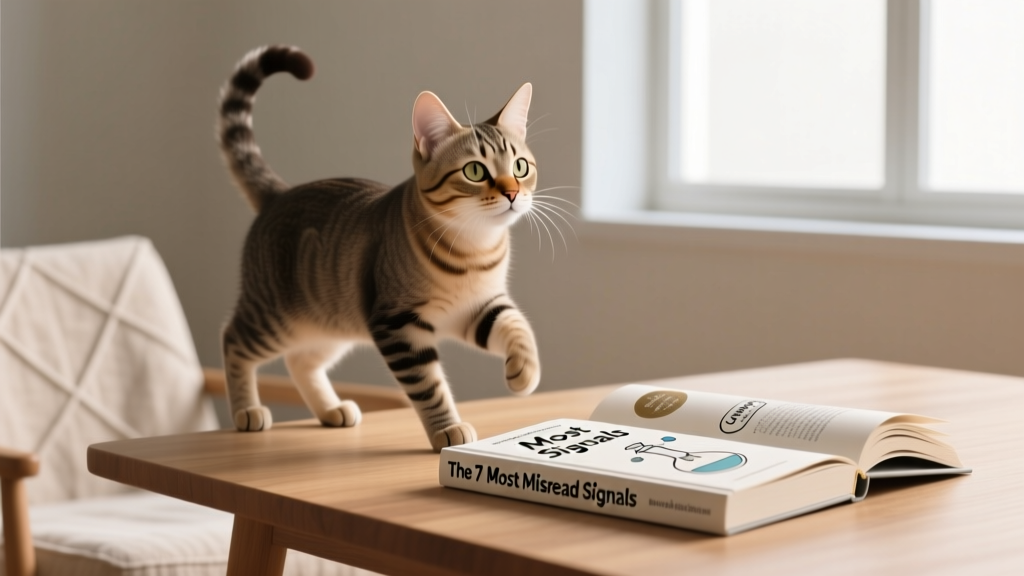What Cats Behavior Means Amazon: The 7 Most Misread Signals (And Exactly Which $12 Book on Amazon Actually Explains Them With Vet-Backed Science — Not Guesswork)
