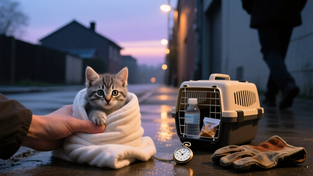 How to Care for a Stray Kitten Outside: 7 Urgent Steps You Must Take Before Dawn (Most People Skip #4 — and It’s Deadly)