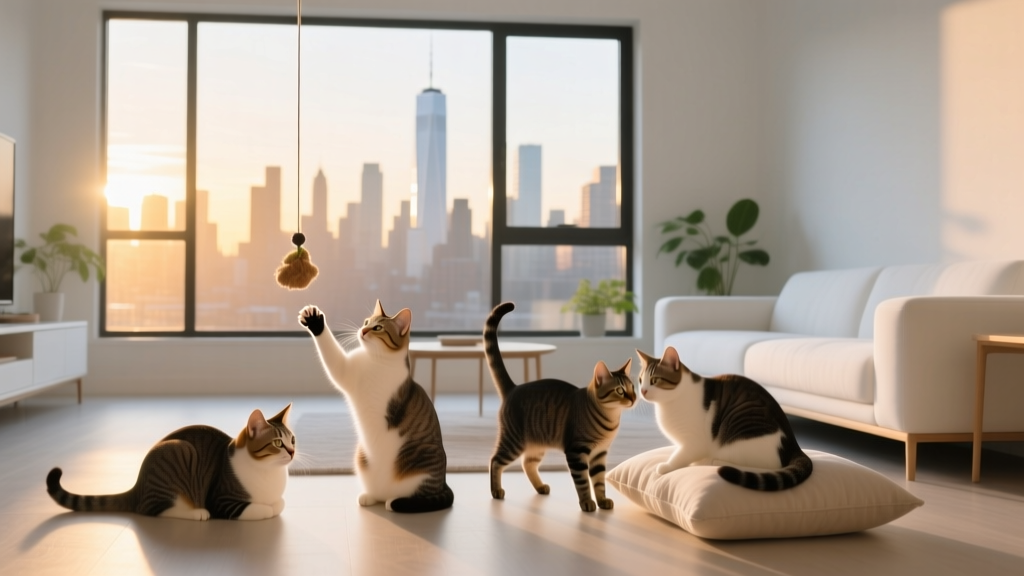 What Different Cat Behaviors Mean in Apartment Living: A Real-World Decoder for Stressed, Bored, or Happy Cats (No More Guesswork!) — 12 Signs You’re Misreading Your Feline Roommate