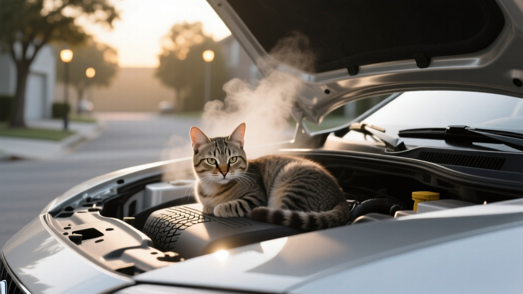 Where Is the Car Kitt for Stray Cats? 7 Real-World Reasons Why Strays Nest in Cars (and Exactly How to Safely Evict & Prevent It Without Harm)