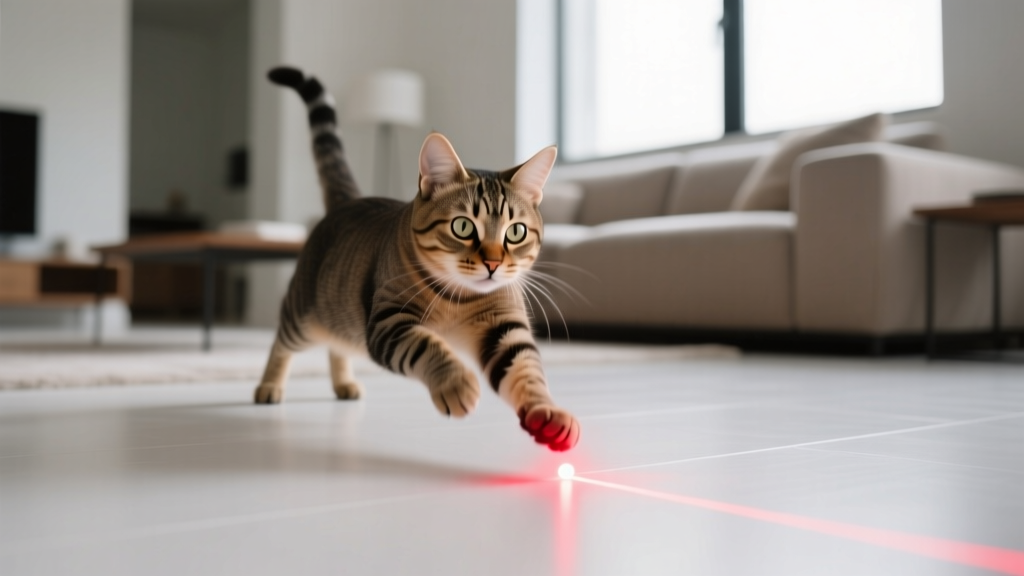 Why Cats Chase Laser Pointers Behavior: The Hidden Stress Trap You’re Unknowingly Creating (And 5 Science-Backed Ways to Fix It Without Buying New Toys)