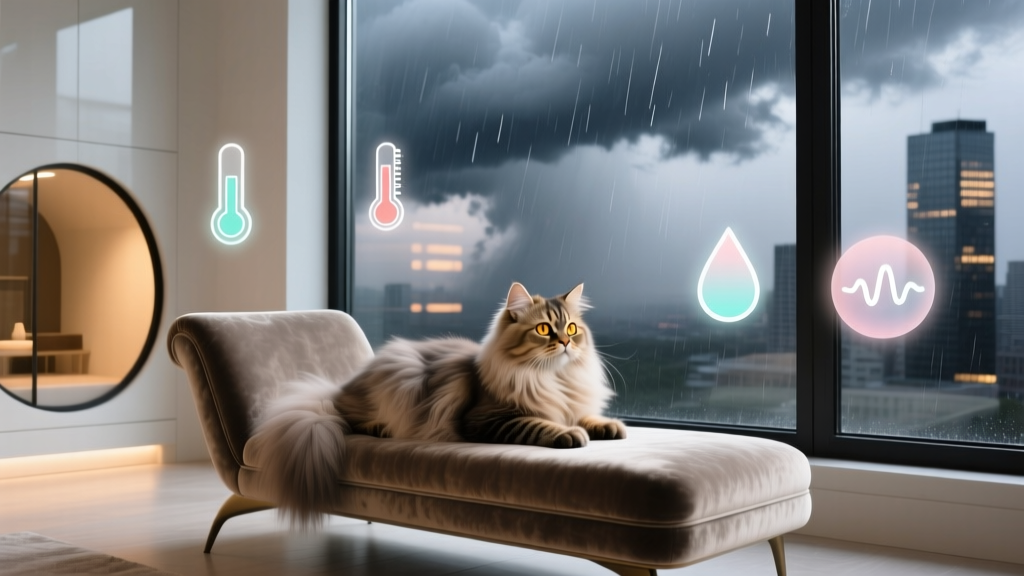 Can Weather Affect Cats' Behavior — Especially in Luxury Homes? 7 Surprising Ways Temperature, Humidity & Barometric Pressure Shift Your Cat’s Mood, Sleep, and 'Elite' Habits (Backed by Feline Ethology Research)