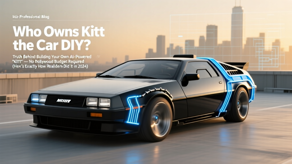 Who Owns Kitt the Car DIY? The Truth Behind Building Your Own AI-Powered 'KITT' — No Hollywood Budget Required (Here’s Exactly How Real Builders Did It in 2024)